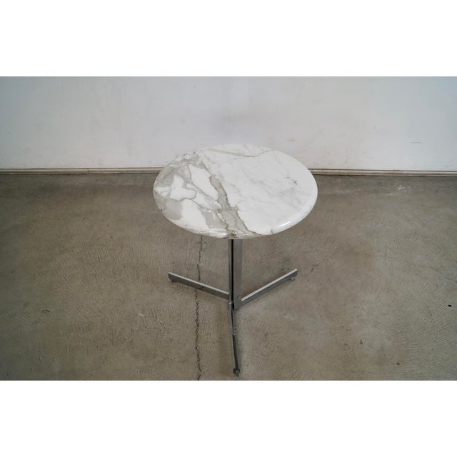 Mid-Century Modern 1970’s Mid-Century Modern De Sede Marble Side Table For Sale - Image 3 of 12