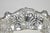 Silver Antique Reed & Barton Reticulated Silver Plated Trinket Dish Bowl "B" Monogram For Sale - Image 8 of 12