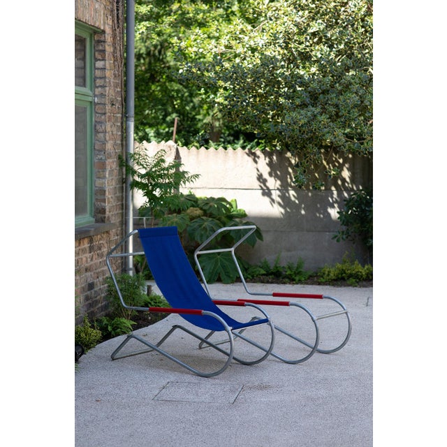 Lido Lounge Chair by Battista and Gino Giudici for Fratelli Giudici, 1930s For Sale - Image 6 of 16