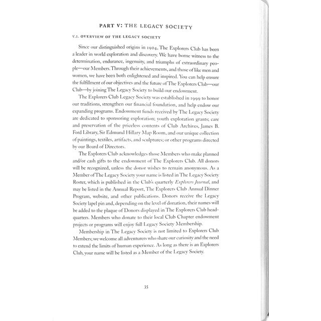 Paper The Explorers Club Year Book 2008 For Sale - Image 7 of 9