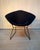 Metal Bertoia Diamond Chair in Full Upholstery by Harry Bertoia for Knoll International, 1980s For Sale - Image 7 of 13