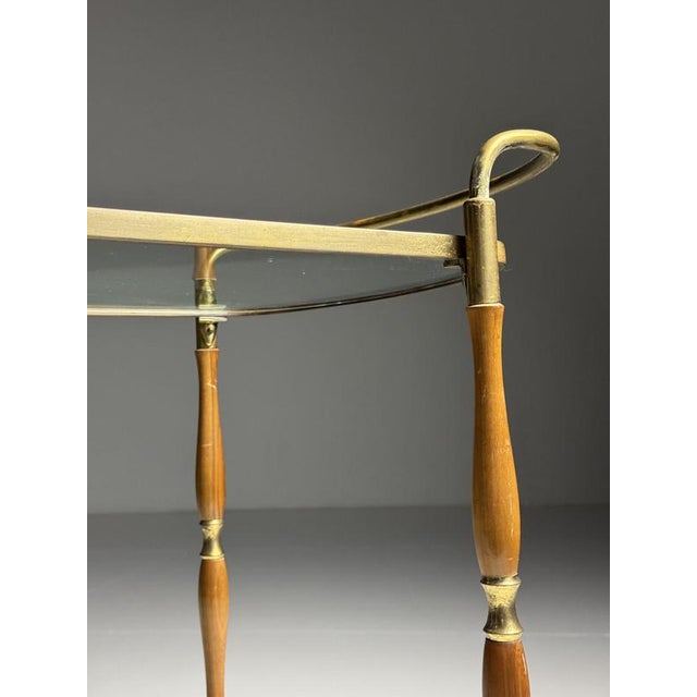 Mid-Century Italian Serving Trolley For Sale - Image 3 of 18