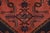 Red Hamedan Rug 3'5'' X 6'3'' Red Wool Vintage Tribal Hand-Knotted Oriental Carpet For Sale - Image 8 of 13