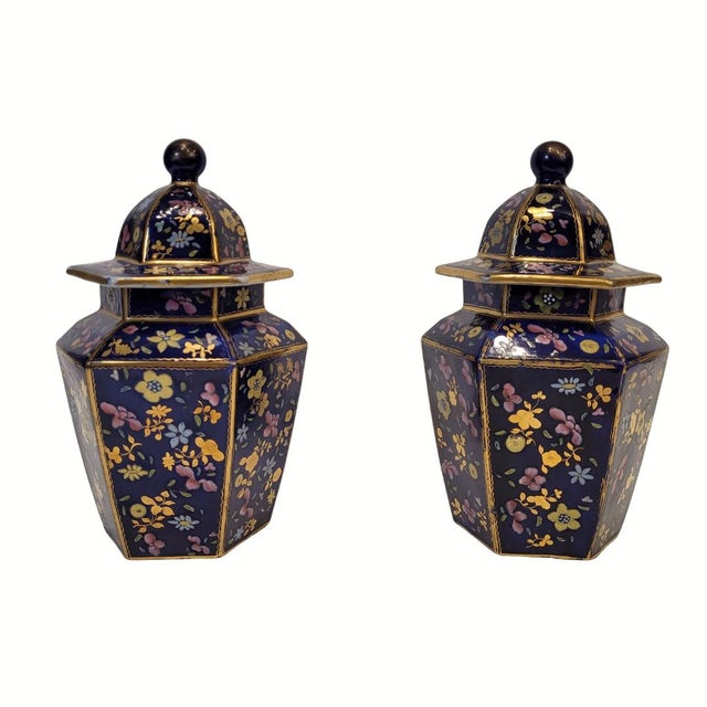 Hollywood Regency Porcelain Vases from Masons, England, 1820s, Set of 2 For Sale - Image 3 of 18
