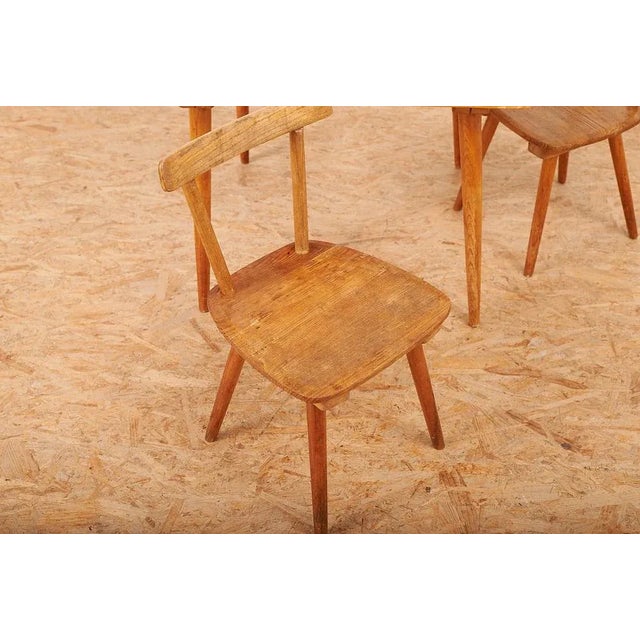 Childrens Table and Chairs by Jacob Müller for Wohnhilfe, Set of 3 For Sale - Image 3 of 13