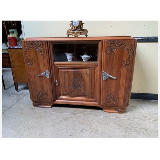 Vintage Art Deco Credenza, 1930 For Sale - Image 10 of 11