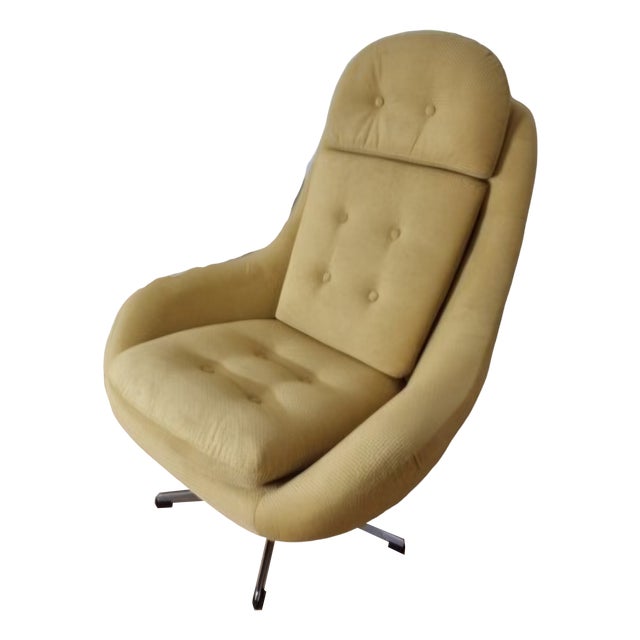 Swivel Chair from Up Závody, 1970s For Sale
