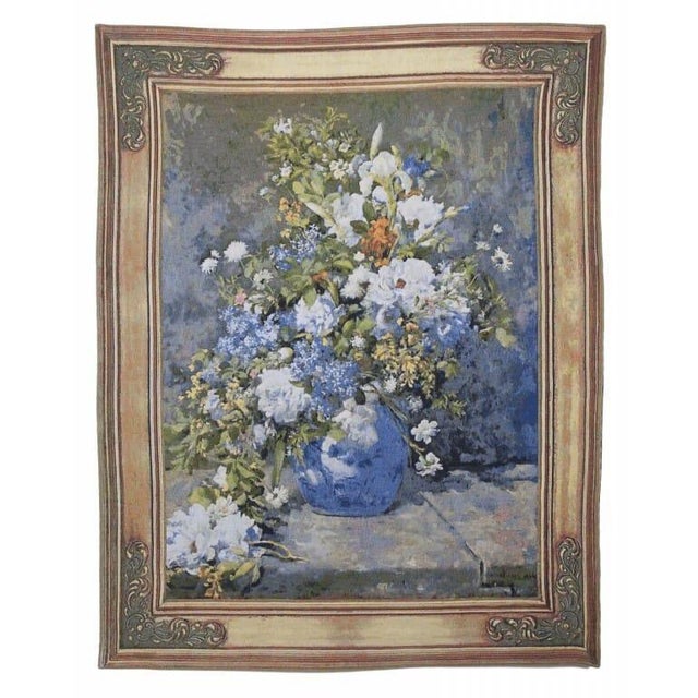 From an original oil painting by Pierre-Auguste Renoir (1841-1919), one of the leading artists of the Impressionist...
