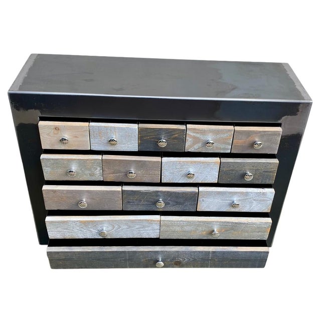 Early 21st Century Metal Chest of 15 Drawers from Loftboutik, 2010s For Sale - Image 5 of 13