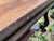 Antique Wooden Desk Console Table For Sale - Image 9 of 9