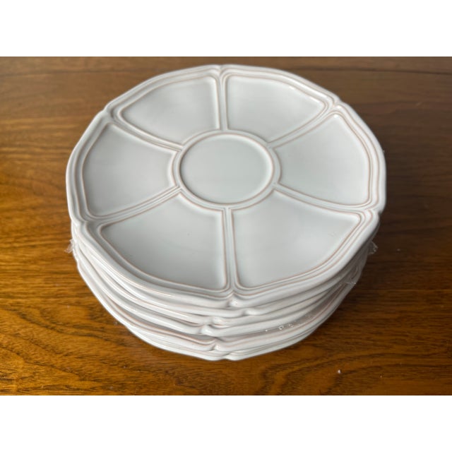 Gien Motton French Faience Dinnerware-8 Place Settings + Serving Pieces For Sale - Image 12 of 14
