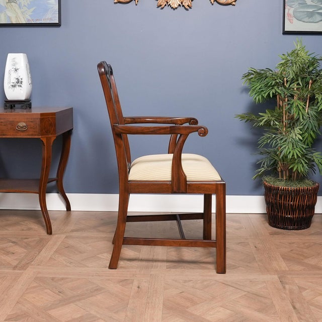 2020s Niagara Furniture Country Chippendale Chairs - Set of 10 For Sale - Image 5 of 14