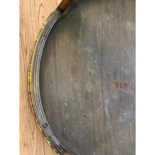1930s Art Deco Round Center Table For Sale - Image 11 of 12