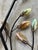 Curtis Jere-Style Wrought Iron Mother of Pearl Leaves Branches Wall Hanging For Sale - Image 11 of 12
