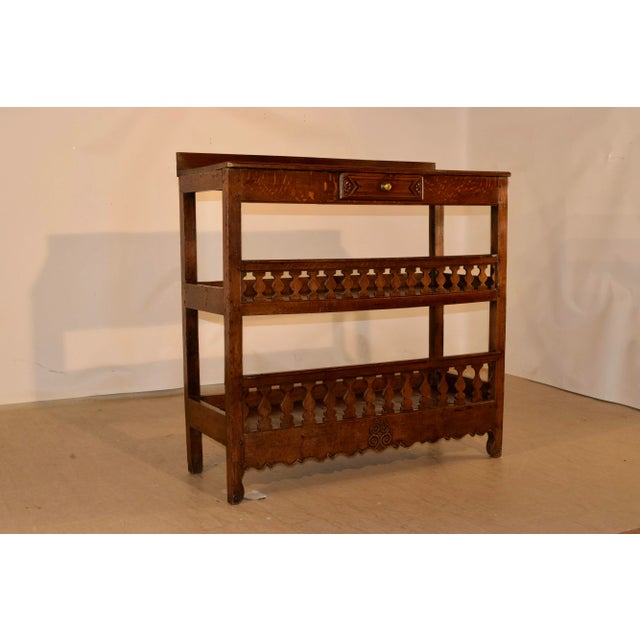 French Country 19th-C. French Baker's Rack For Sale - Image 3 of 11