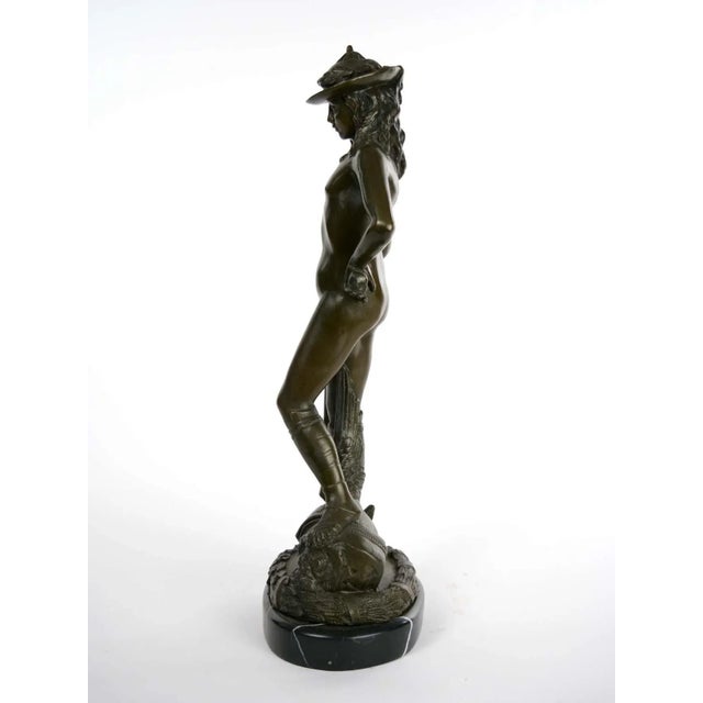 Renaissance Early 20th Century Donatello Bronze Sculpture For Sale - Image 3 of 13