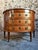French Louis XVI Demi-Lune Commode with Marble Top, Late 18th Century For Sale - Image 3 of 18