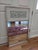 Glass Large Vintage Floral Cross-Stitch Silver Leaf Wall Mirror For Sale - Image 7 of 13