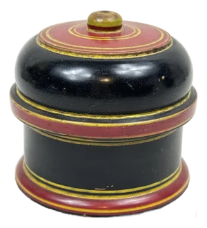 Vintage Wooden Painted Box