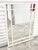 Chinoiserie Mid Century Faux Bamboo White Painted Mirror For Sale - Image 3 of 12