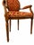 Mid 20th Century Louis XVI Style Cabriolet Arm Chair For Sale In Memphis - Image 6 of 6