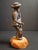 1970s Vintage Fay Avishay 925 Sterling Silver Musician Sculpture Double Bass Cellist Israel For Sale - Image 5 of 15