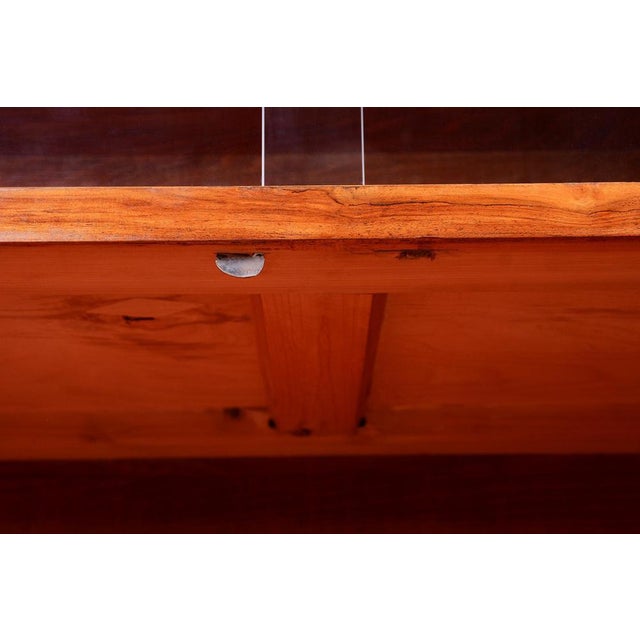 Art Deco Commode in Walnut and Glass, Czech, 1920s For Sale - Image 11 of 18