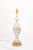 Traditional Pair of Gilt Porcelain Regency Lamps by Marbro Lamp Co. - 1950s For Sale - Image 3 of 11