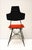 Italian Black & Red Dining Chairs, Set of 4 For Sale - Image 6 of 14