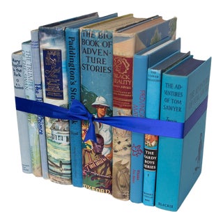 Vintage Sky Ombre Kid's Book Set- 10 Pieces For Sale