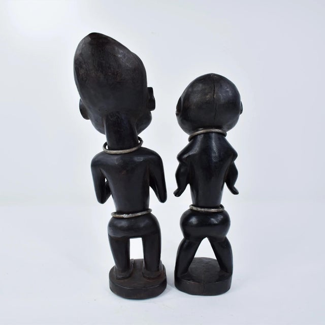 Early 20th Century Zande Figure Pair For Sale - Image 4 of 7