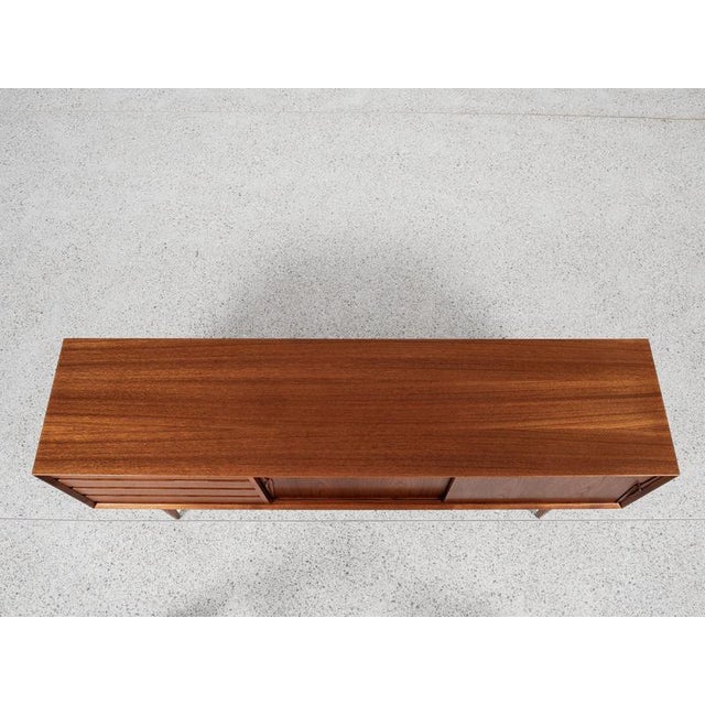 1960s Midcentury Modern Danish Model 18 Sideboard in Teak by Omann Jun, 1960s For Sale - Image 5 of 13