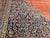 19th Century Oversized Persian Bidjar Rug, Hand-Knotted Wool, Geometric Pattern, Red & Navy, 11x15 For Sale - Image 14 of 18
