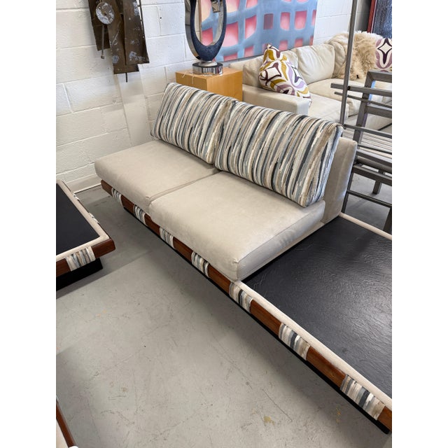 1960’s Adrian Pearsall Sectional Sofa Set with Matching Cocktail Table For Sale - Image 18 of 18