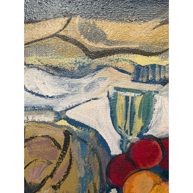 1950s De Michelis, Still Life with Apples, 20th Century, Oil on Canvas, Framed For Sale - Image 5 of 7