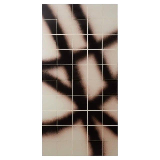 Ceramic Multiple Tag Wall Tile by Jennifer Midoz For Sale - Image 7 of 7