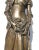 Realism Eugene Aizelin Bronze Margarette Statue Barbedienne Foundry For Sale - Image 3 of 13