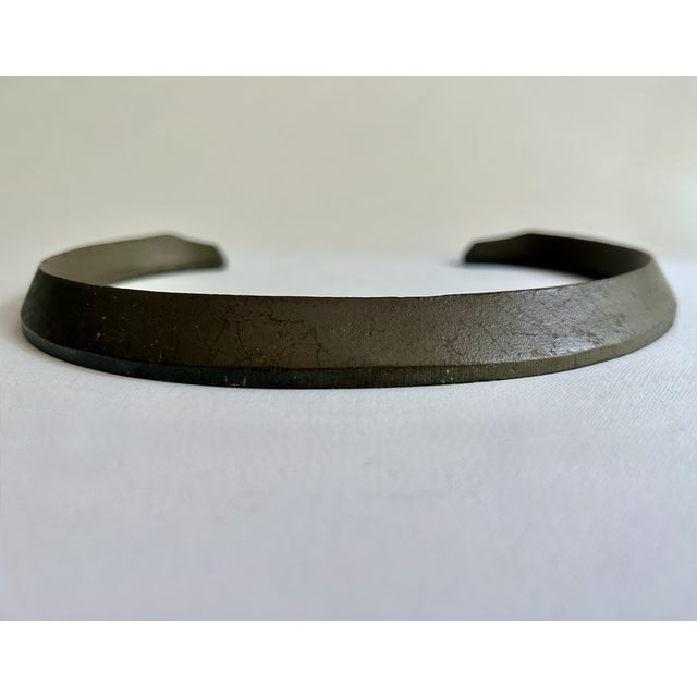 Early 20th Century Antique Bronze Letter "C" Hanging Wall Signage For Sale - Image 5 of 16