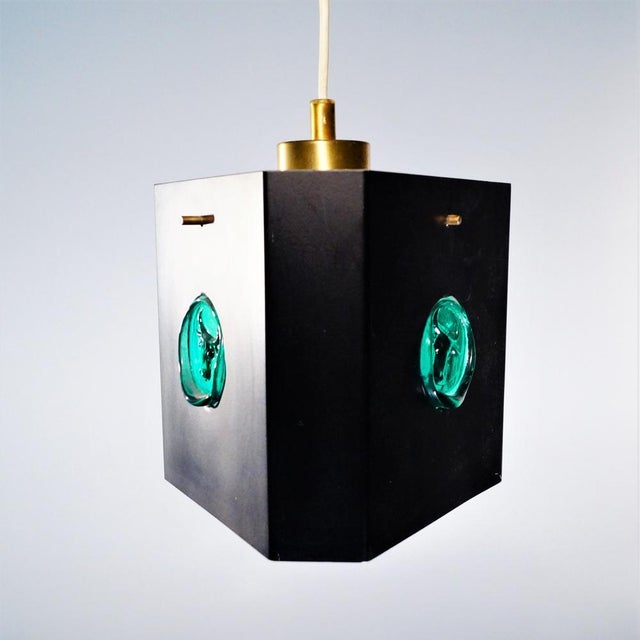 1950s Triangular Suspensions by Hans Bergström, 1950s, Set of 3 For Sale - Image 5 of 10