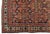 Persian Antique Rust Ivory Navy Blue Geometric Malayer Persian Rug, circa 1880-1900s For Sale - Image 3 of 6