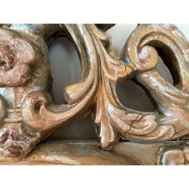 Silver Elegant and Ornate Wall Mirror For Sale - Image 8 of 8