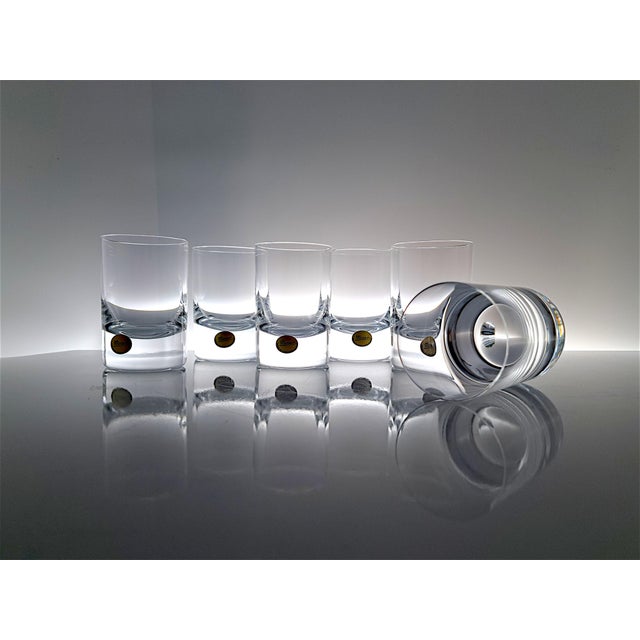 Fashioned Crystal Glasses from Moser, 1970s, Set of 6 For Sale - Image 6 of 10