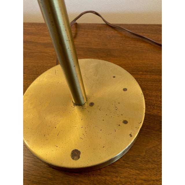 Mid-Century Hollywood Regency Rembrandt Brass Table Lamps - a Pair For Sale - Image 9 of 12