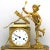 19th Century Em Gilt Bronze Pendulum Clock For Sale - Image 4 of 12