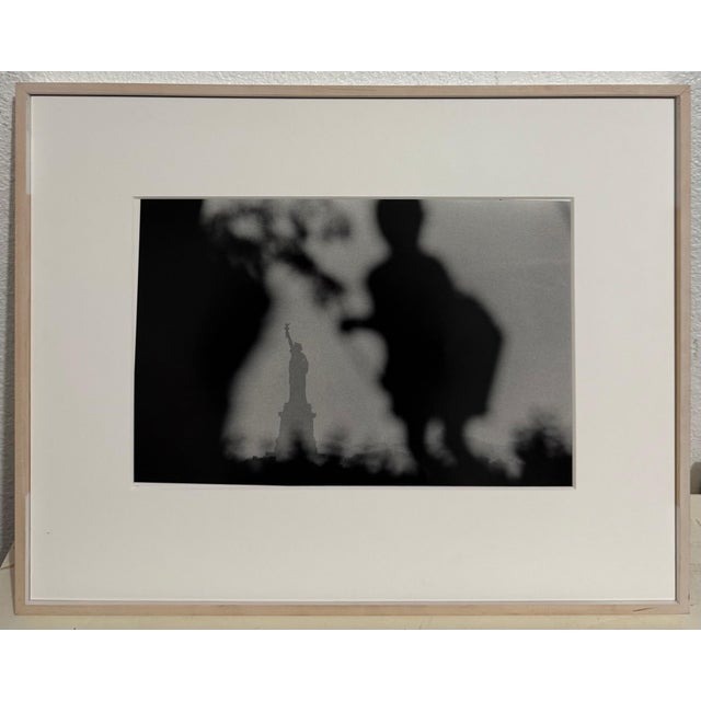 Julio Mitchel, Cuban American Julio Mitchel Statue of Liberty Photograph Silver Gelatin Photo, 1998 For Sale - Image 11 of 17