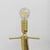 Metal Large Brass and Murano Glass Sconces, 1990, Set of 2 For Sale - Image 7 of 9