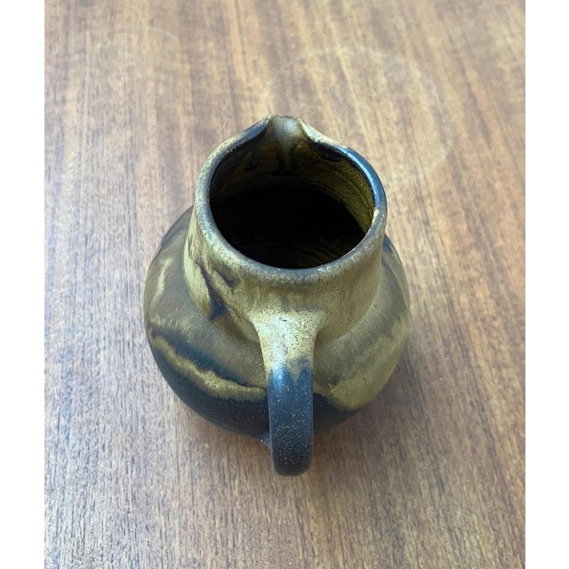 Mid-Century German Studio Pottery Carafe Vase by Otto Wichmann, 1960s For Sale - Image 15 of 18