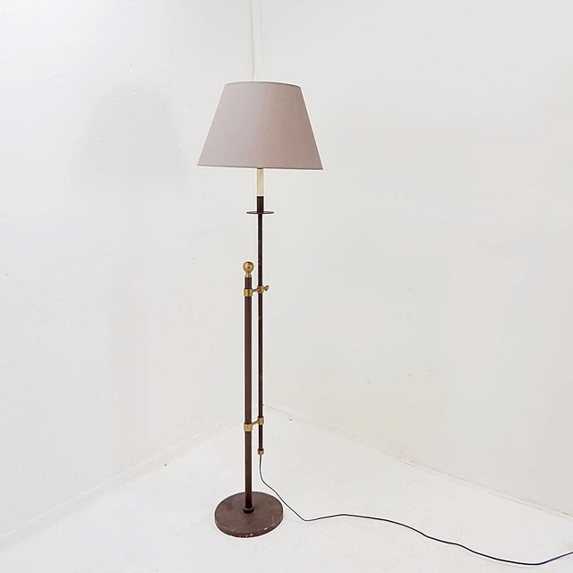 Bergboms Mid-Century Height-Adjustable Floor Lamp in the style of Bergboms, 1960s For Sale - Image 4 of 14