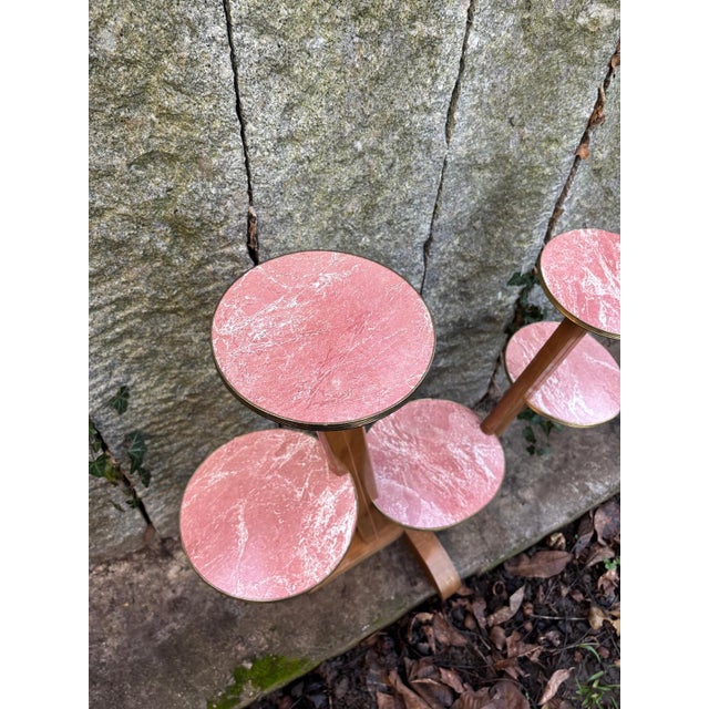 Mid-Century Space Age Flower Stand, 1960s For Sale - Image 17 of 18