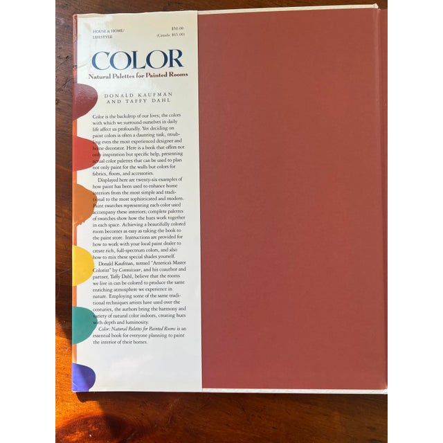 Contemporary Donald Kaufman Book of Color Natural Palettes for Painted Rooms, 1992 For Sale - Image 3 of 8